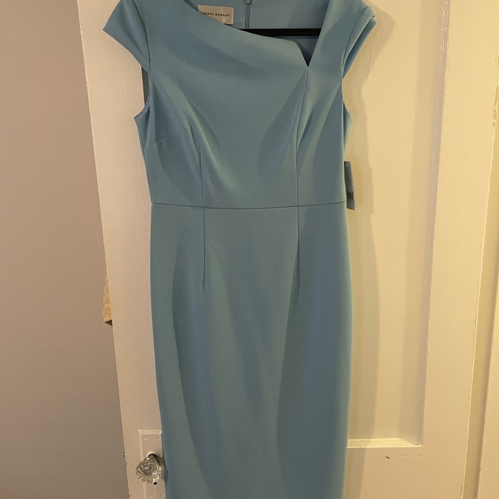Donna Morgan new with tags light blue dress size 6